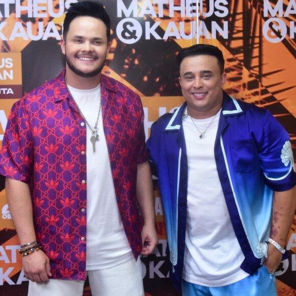 Matheus & Kauan gravaram o 11º DVD da dupla intitulado Basiquinho 2, em Fortaleza (CE)