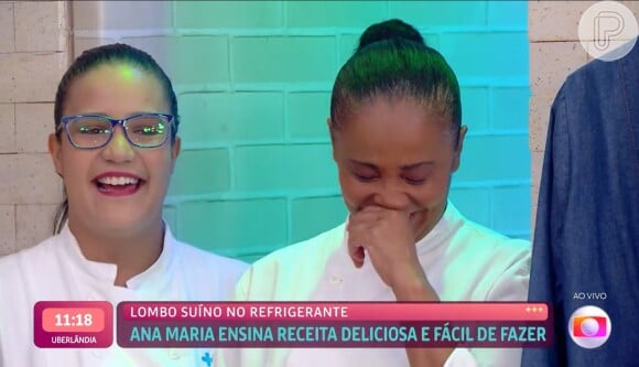 As duas companheiras de programa de Ana Maria Braga chegaram a se esconder para rir