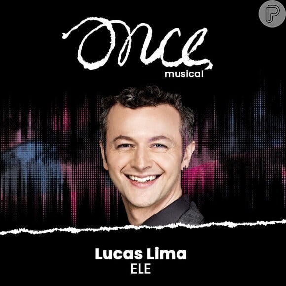 Lucas Lima será Ele, no musical 'Once'