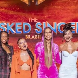 Rodrigo Lombardi, Taís Araújo, Eduardo Sterblitch e Sabrina Sato são os jurados do The Masked Singer Brasil 2023