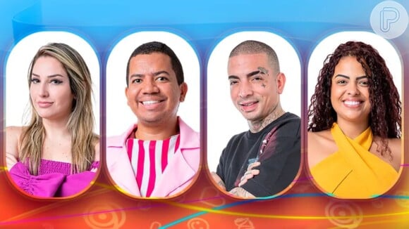 BBB 23: Amanda, Bruno Gaga, MC Guimê e Paula disputam o quarto Paredão da edição