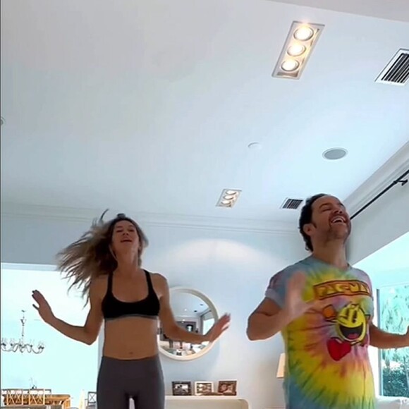 Gisele Bündchen fez uma aula de dança para se preparar para o Carnaval