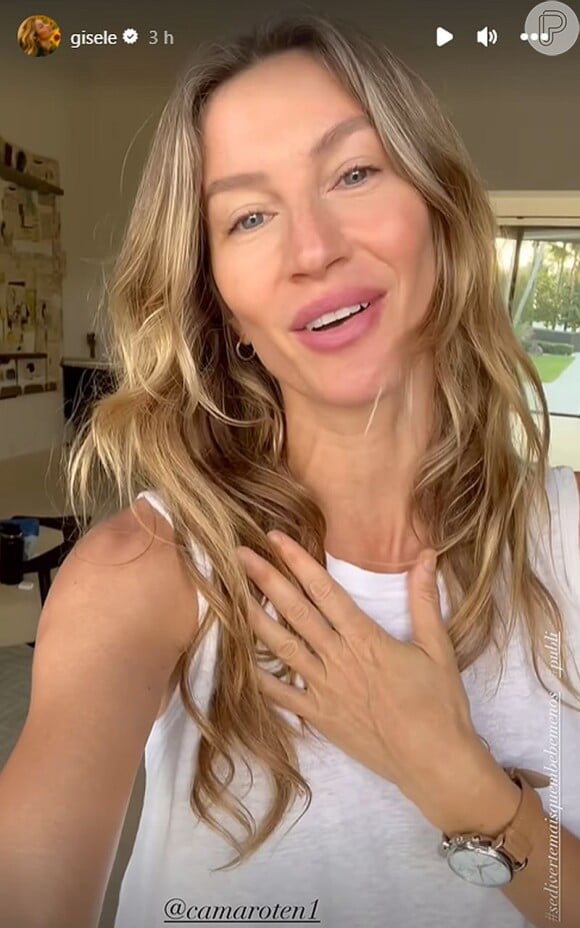 Gisele Bündchen revelou que vai passar o Carnaval no Rio de Janeiro