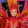 Sabrina Sato usou fantasia de dragão à frente da bateria da Gaviões da Fiel no Carnaval 2023