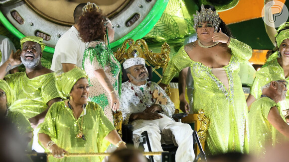 Apesar da doença, Arlindo Cruz desfilou no Carnaval 2023