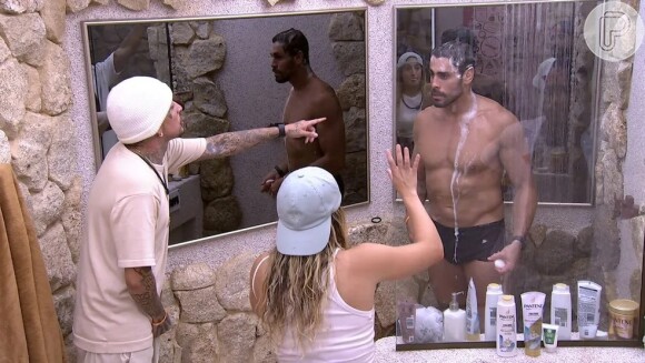 BBB 23: MC Guimê e Cara de Sapato discutiram durante a madrugada