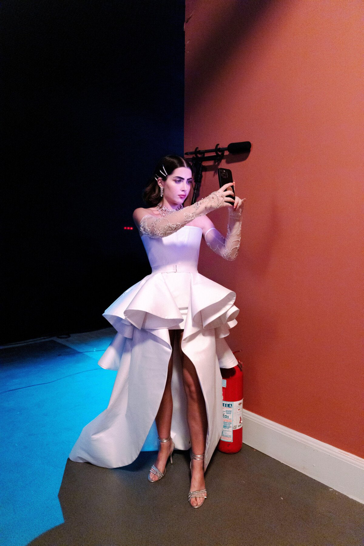 Vestido arrumado top para casamento