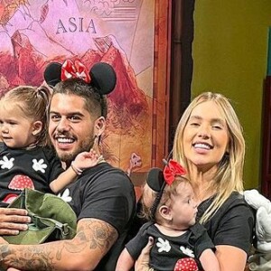 Virgínia Fonseca e Zé Felipe estão passando férias na Disney