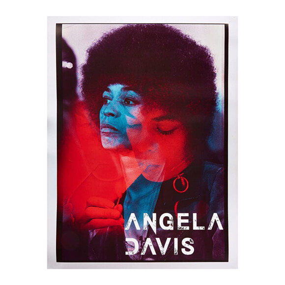 Pôster de Angela Davis da década de 70