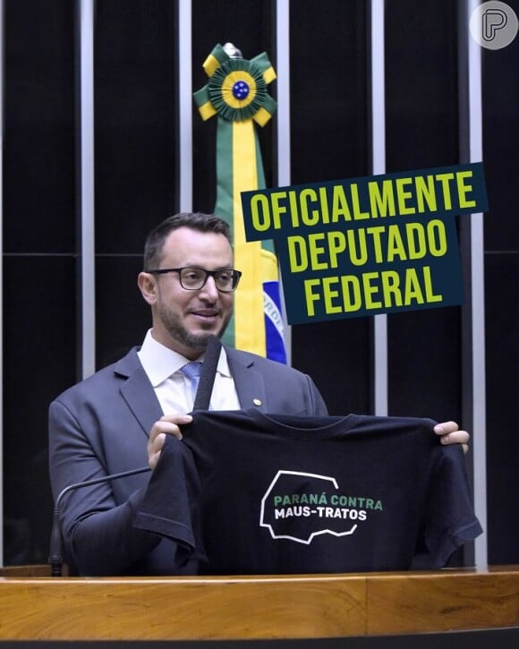 O delegado e e Deputado Federal Matheus Laiola denunciou MC Pipokinha por maus-tratos