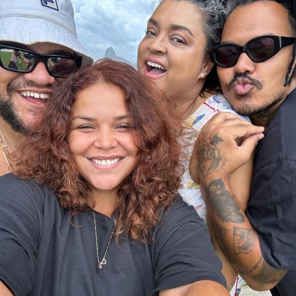 Diamonds Family! Preta Gil recebeu o apoio de Gominho, Jude Paulla e Duh Marinho