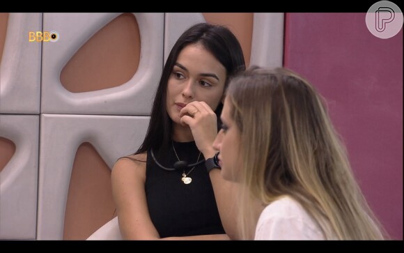 BBB 23: Larissa acredita que Amanda deve votar em Domitila junto com as outras 'sisters' do grupo