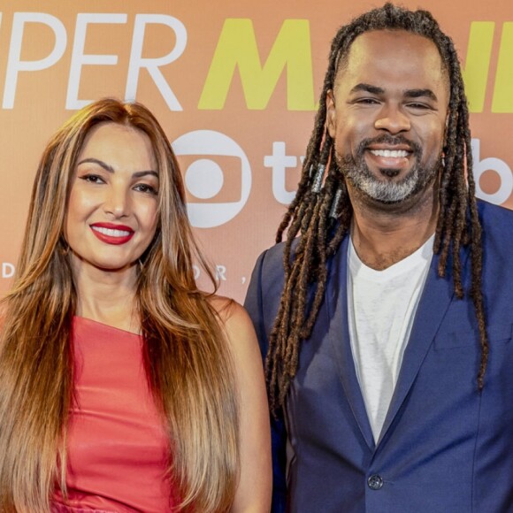 Patrícia Poeta e Manoel Soares são apresentadores do programa 'Encontro', exibido diariamente na Globo