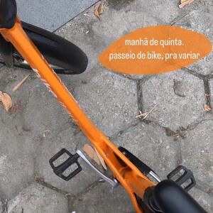 Natasha Dantas estava mostrando os detalhes da manhã na orla antes de sofrer o assalto