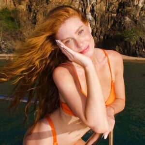 Marina Ruy Barbosa já garantiu que só é amiga de Enzo Celulari