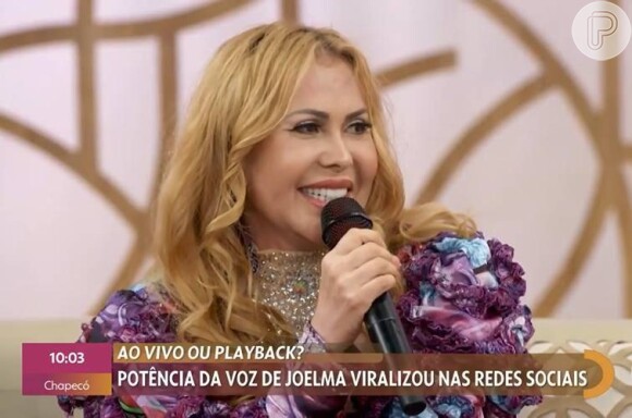 Joelma participou do programa 'Encontro com Patrícia Poeta' nesta terça-feira (11)