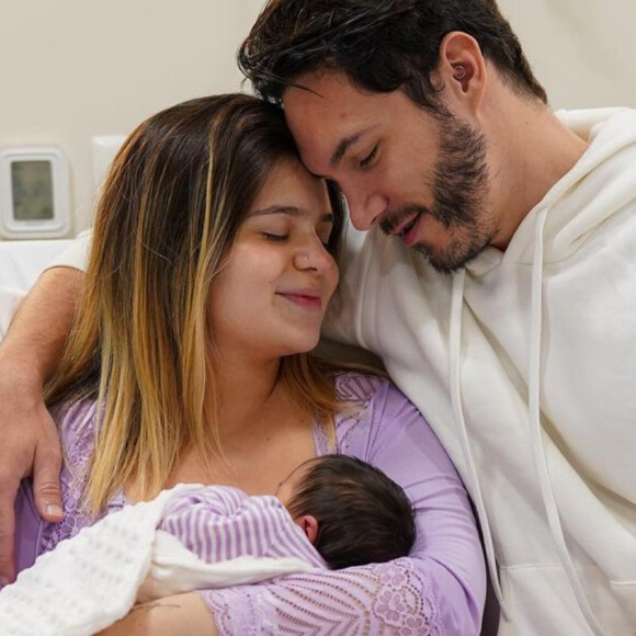 Viih Tube deu à luz Lua, sua primeira filha com ex-BBB Eliezer