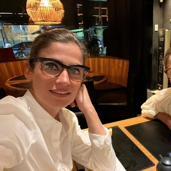 Renata Vasconcellos e Lanza Mazza: público sempre tem dificuldade de diferenciar as duas irmãs