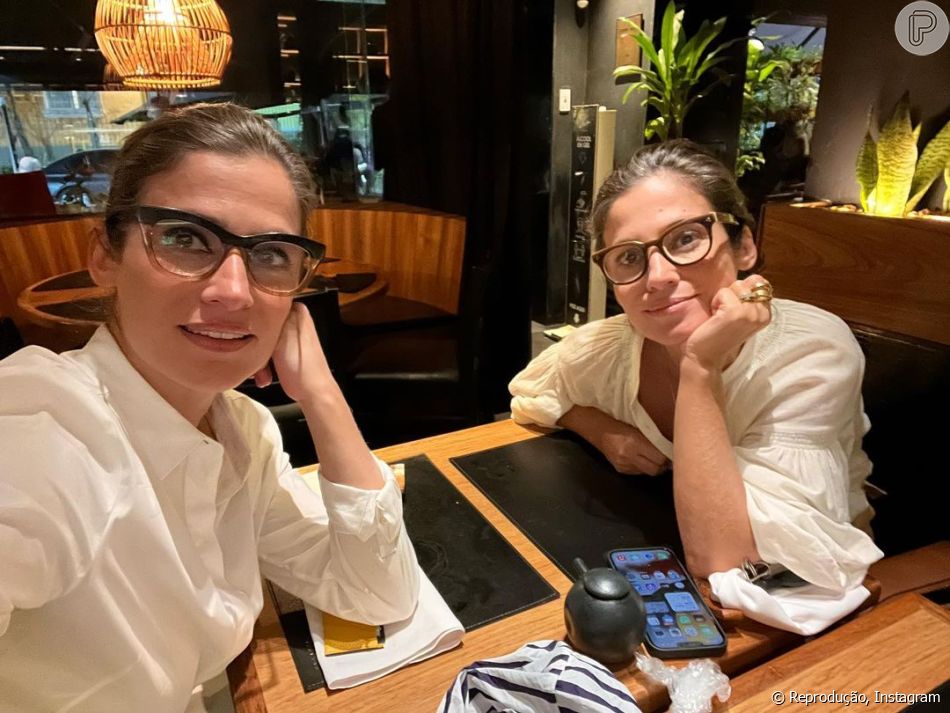 Quem é a irmã gêmea da Renata Vasconcellos? Foto da âncora do 'Jornal ...