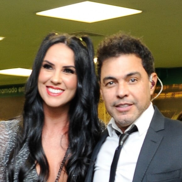 Graciele Lacerda foi elogiada pelo tom de voz ao cantar para o noivo, Zezé Di Camargo