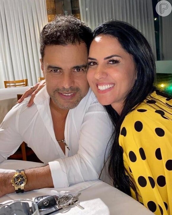 Graciele Lacerda e Zezé Di Camargo estão noivos desde 12 de junho de 2017