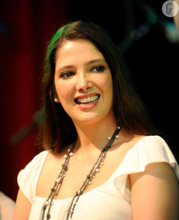 Adela Noriega se afastou da mídia; na foto, uma das últimas aparições públicas em evento em 2009
