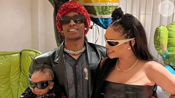 Rihanna aparece em fotos icônicas ao lado da família no dia do aniversário do filho!