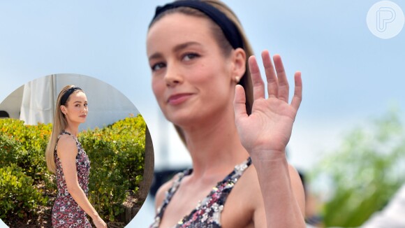Esse macacão Chanel florido de Brie Larson prova que vestido longo não faz a menor falta em moda festa
