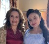 Mãe de Larissa Manoela, Silvana foi dublê da filha em cena da novela 'Além da Ilusão'
