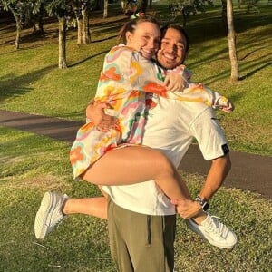 Larissa Manoela e André Luiz Frambach ficaram noivos em dezembro de 2022