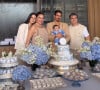 Filho de Claudia Raia e Jarbas Homem de Mello foi batizado e atriz postou fotos da família após momento especial