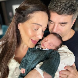 Claudia Raia e Jarbas Homem de Mello são pais de Luca, de 3 meses