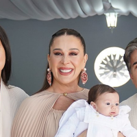 Baby ostentação! Filho de Claudia Raia usa três looks luxuosos em batizado. Aos detalhes!