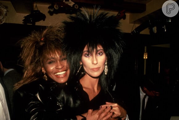 Tina Turner e Cher viraram amigas ao longo da vida.