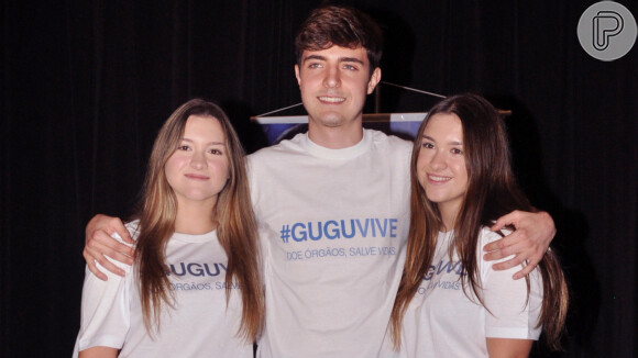 Filhas de Gugu Liberato, Marina e Sofia revelaram que sofriam bullying do irmão, João Augusto