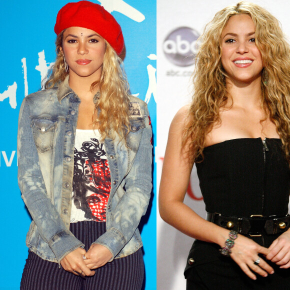 Confira em 35 fotos a evolução do estilo e da carreira da cantora Shakira