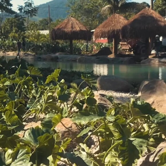 Neymar pai esteve no local, porém foi liberado para um compromisso que tinha em São Paulo.