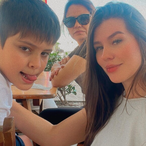 Novo affair de Rafael Cardoso, Thais Fusther tem um fiho de outro relacionamento, João Gabriel