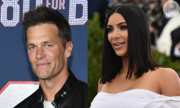 Kim Kardashian e Tom Brady foram vistos acompanhados na praia durante o dia e dançando juntos à noite
