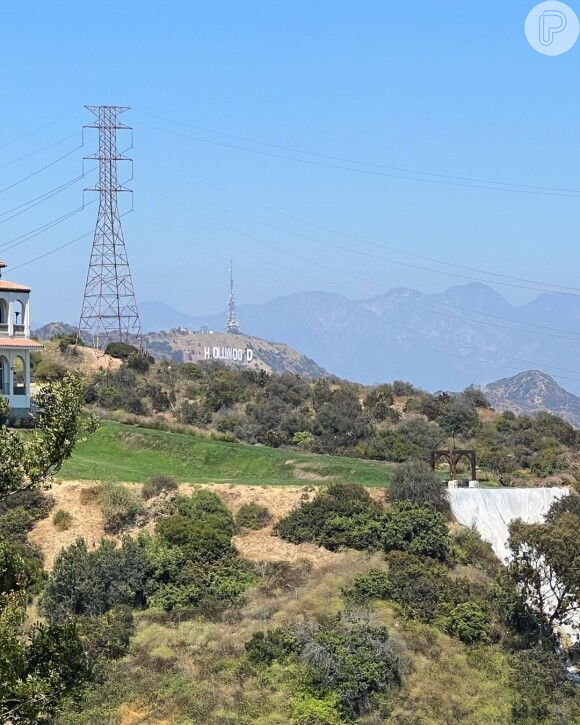 Isis Valverde e Marcus Buaiz têm vista para Hollywood e o mar da califórnia em casa de R$16 milhões