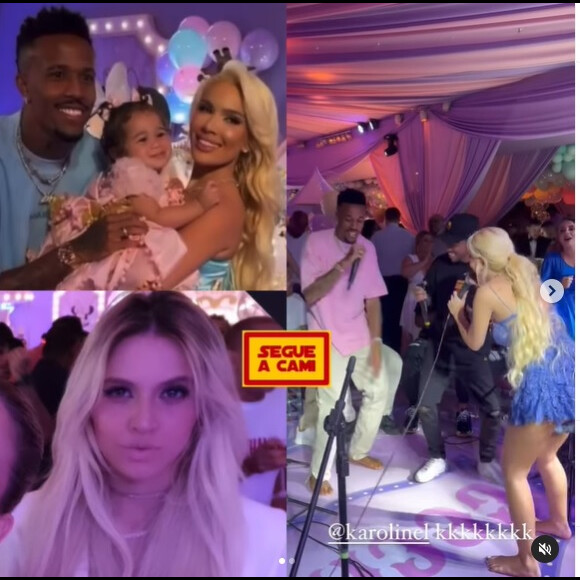 Amiga da atual de Éder Militão teria sido expulsa da festa da filha do jogador