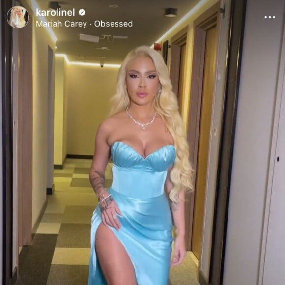 Karoline Lima rebateu provocações com outras provocações