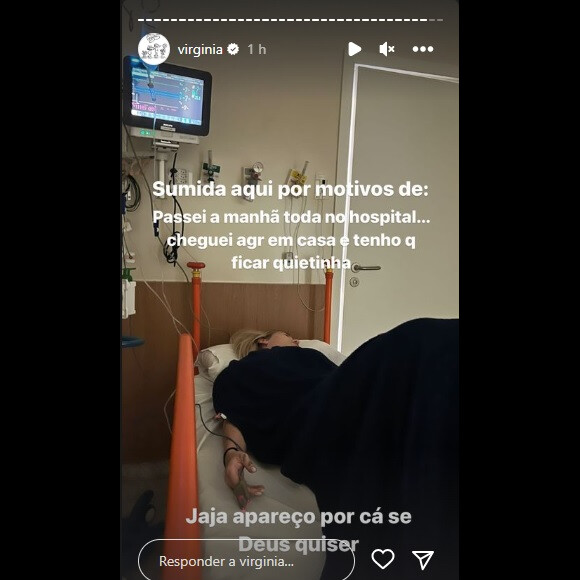 Virgínia Fonseca precisou ir ao hospital após passar mal pela manhã