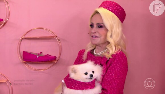 Barbie: Ana Maria Braga apostou em uma lace loira em look inspirado na boneca