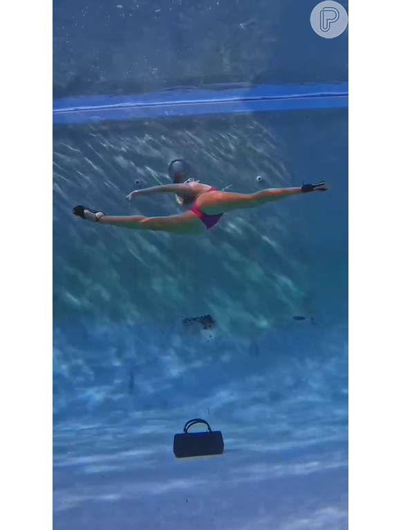 Vídeo viral de dançarina aquática ao som de música de "Barbie" ganha elogios de internautas ao redor do mundo