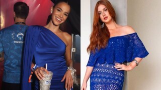 Vestido de festa azul royal: Looks de Marina Ruy Barbosa e mais famosas podem te inspirar para ir elegante em um casamento