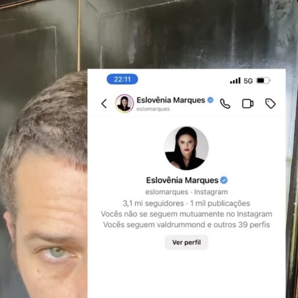 José Loreto prova com prints que só chamou Eslovênia de 'gata'