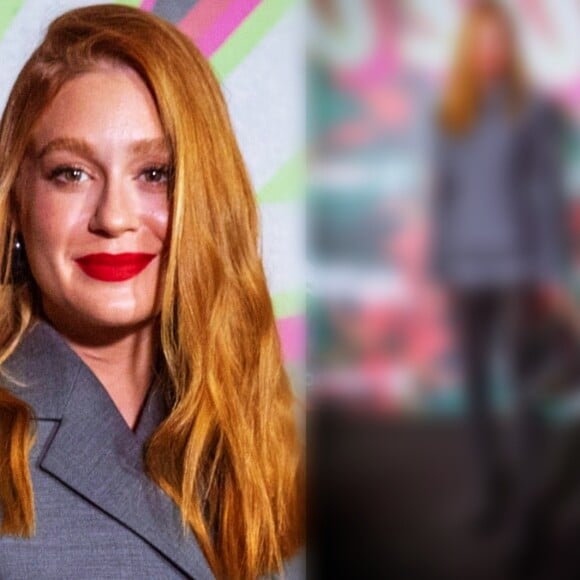 Marina Ruy Barbosa estará na próxima novela das sete e para a coletiva de imprensa com um look de luxo.