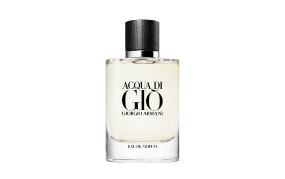 Perfume do Dia dos Pais: Acqua di Giô, da Giorgio Armani, é uma fragrância intimista que evoca uma explosão de oxigênio, combinando mar e água com uma simplicidade incrível