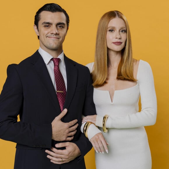 Marina Ruy Barbosa e Felipe Simas vivem um par na novela 'Fuzuê', que estreia em 14 de agosto de 2023